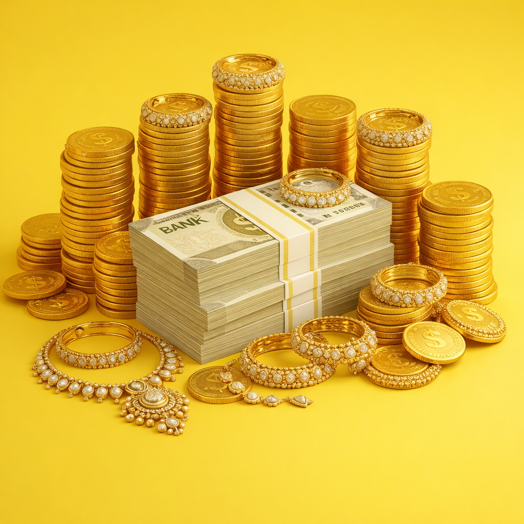 24K gold bars in tamper-proof packs